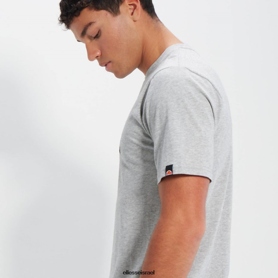 Ellesse הַלבָּשָׁה חוואר אפור גברים טי איידן 2 8T0ZPV351