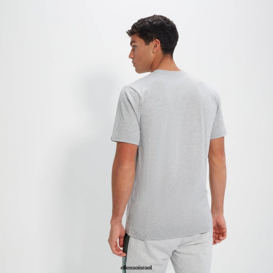 Ellesse הַלבָּשָׁה חוואר אפור גברים טי איידן 2 8T0ZPV351