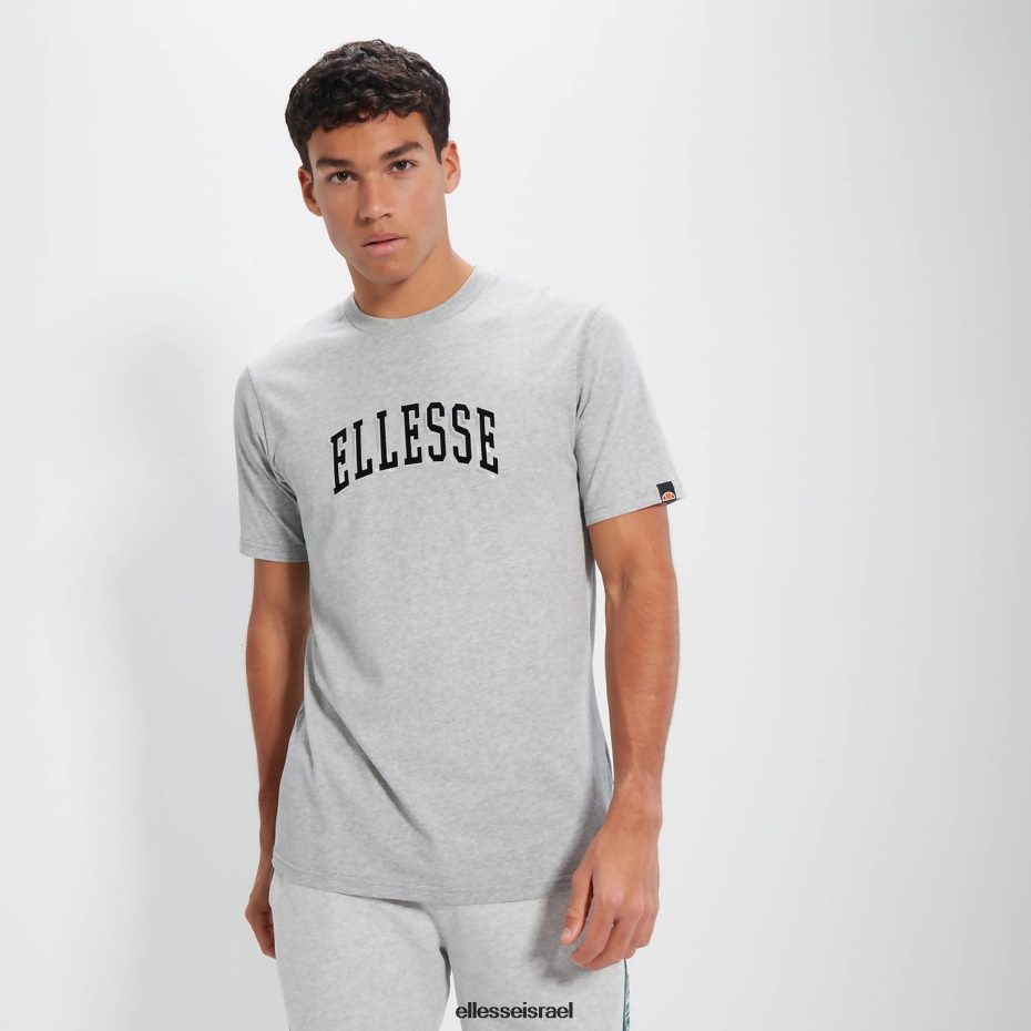 Ellesse הַלבָּשָׁה חוואר אפור גברים טי איידן 2 8T0ZPV351