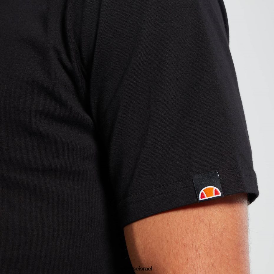 Ellesse הַלבָּשָׁה שָׁחוֹר גברים טי איידן 2 8T0ZPV352