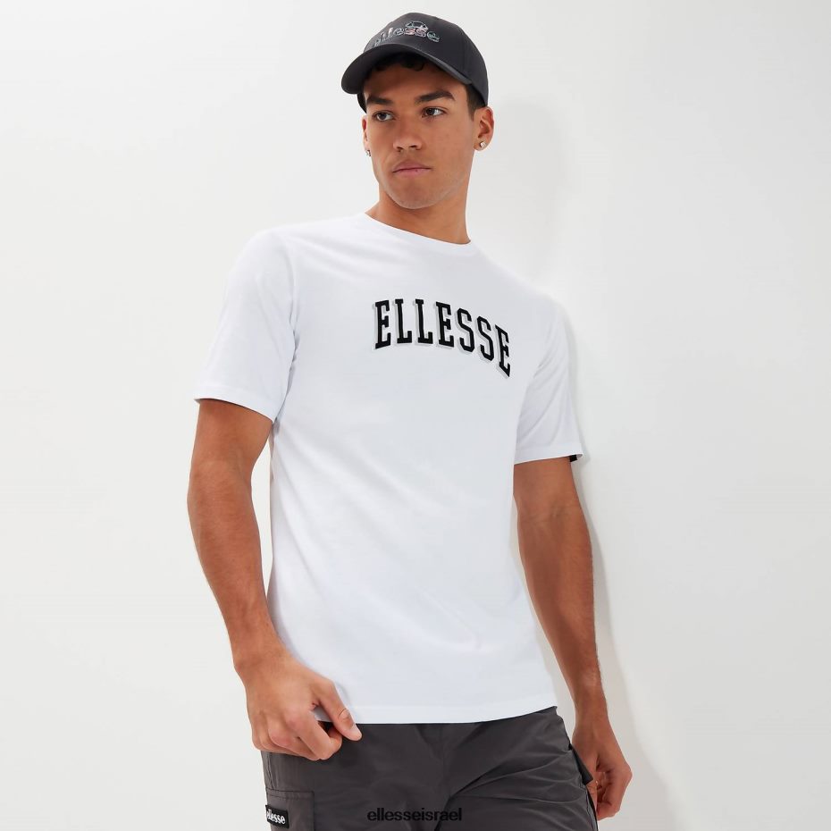 Ellesse הַלבָּשָׁה לבן גברים טי איידן 2 8T0ZPV353