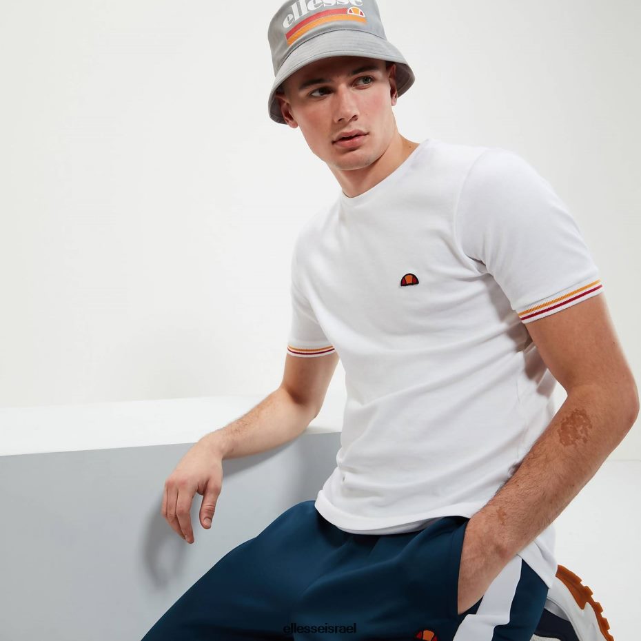 Ellesse הַלבָּשָׁה לבן גברים קינג 2 טי 8T0ZPV375