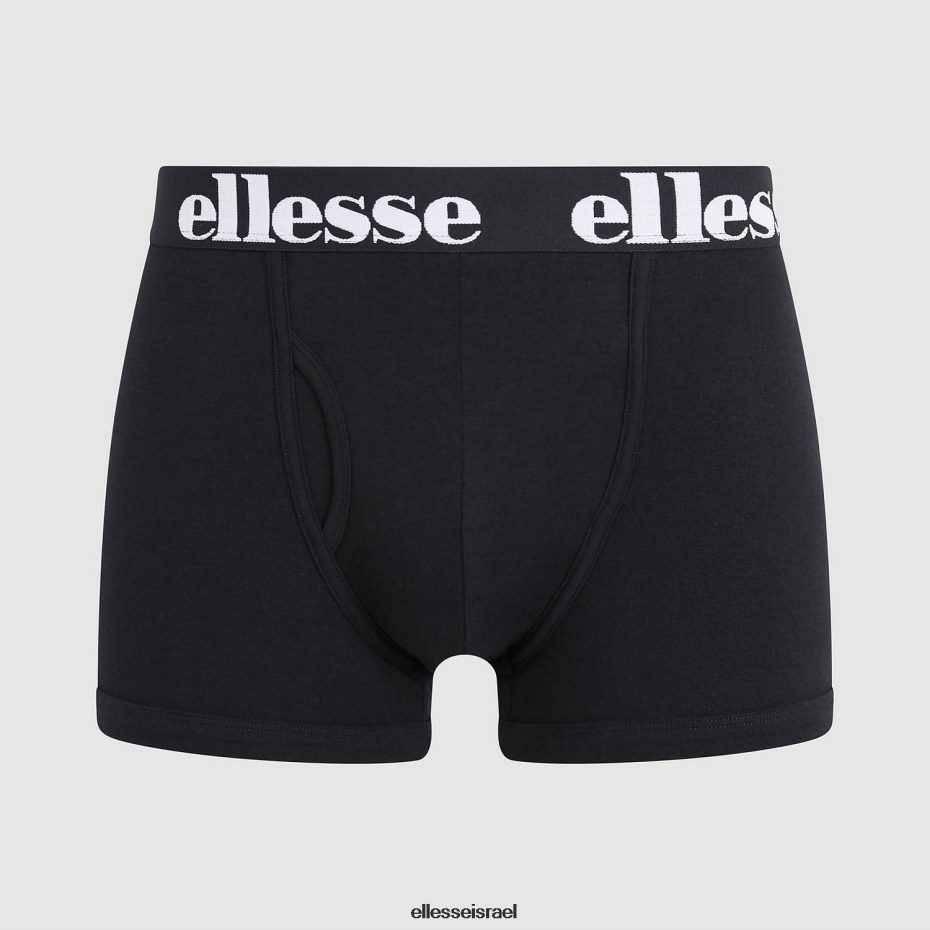 Ellesse אביזרים שחור/אפור/לבן גברים חלי תא מטען 3 מארז 8T0ZPV493