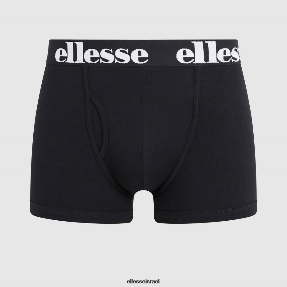 Ellesse אביזרים שָׁחוֹר גברים חלי תא מטען 3 מארז 8T0ZPV494