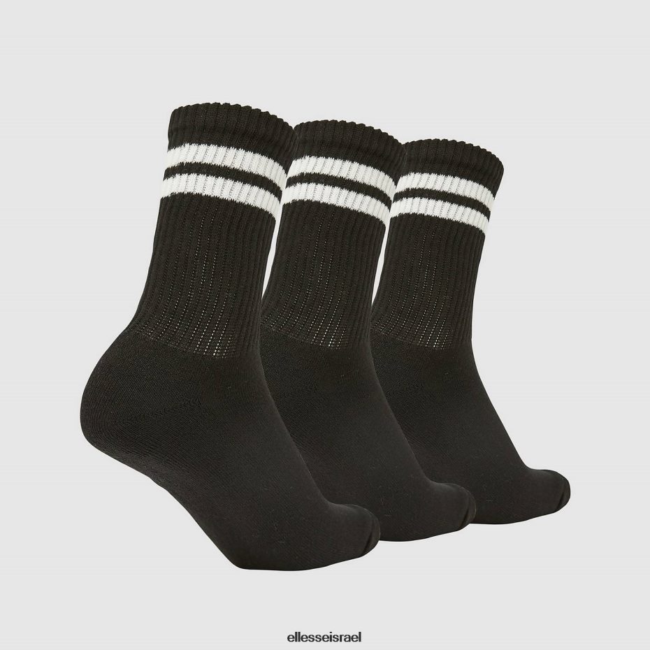 Ellesse אביזרים שָׁחוֹר מסוגנן גרבי פולו 3pk 8T0ZPV488