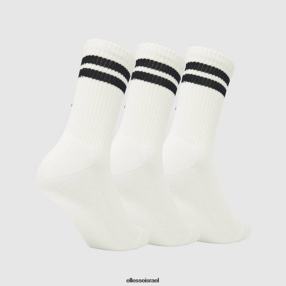 Ellesse אביזרים לבן מסוגנן גרבי פולו 3pk 8T0ZPV489