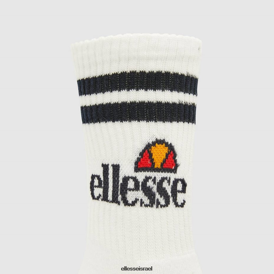 Ellesse אביזרים לבן מסוגנן גרבי פולו 3pk 8T0ZPV489