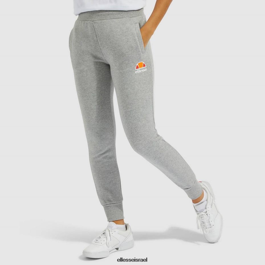 Ellesse הַלבָּשָׁה חוואר אפור נשים מכנסי ריצה אפור של קווינסטאון 8T0ZPV109