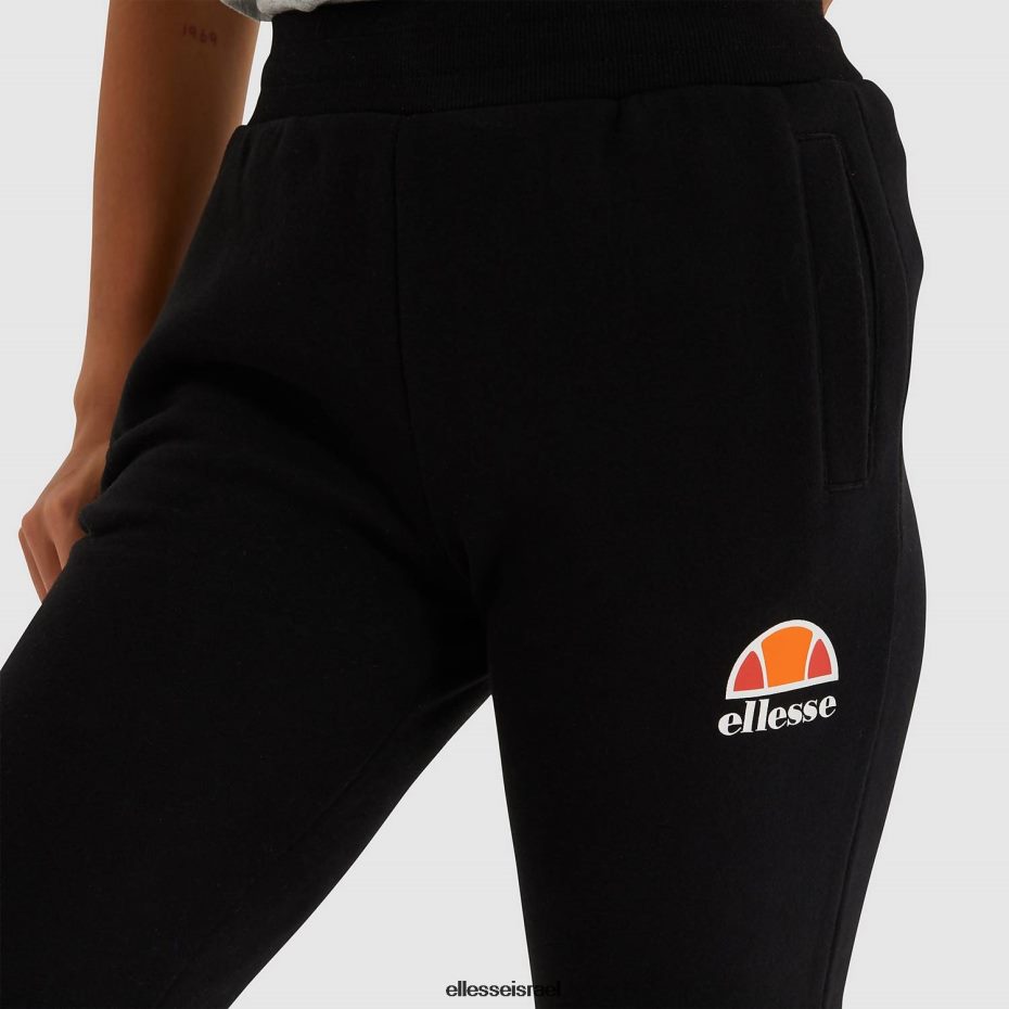 Ellesse הַלבָּשָׁה שָׁחוֹר נשים מכנסי ריצה של קווינסטאון 8T0ZPV110