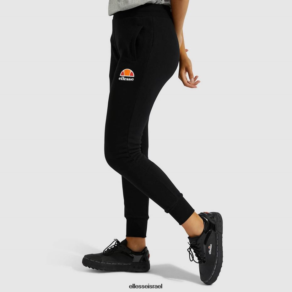 Ellesse הַלבָּשָׁה שָׁחוֹר נשים מכנסי ריצה של קווינסטאון 8T0ZPV110