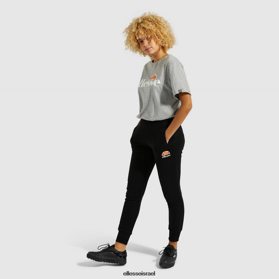 Ellesse הַלבָּשָׁה שָׁחוֹר נשים מכנסי ריצה של קווינסטאון 8T0ZPV110