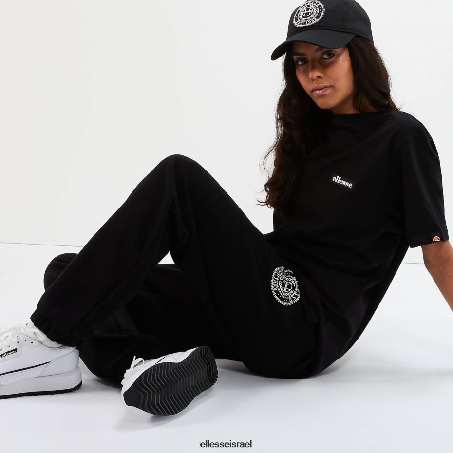 Ellesse הַלבָּשָׁה שָׁחוֹר נשים מכנסי ריצה של ג'יגונו 8T0ZPV119