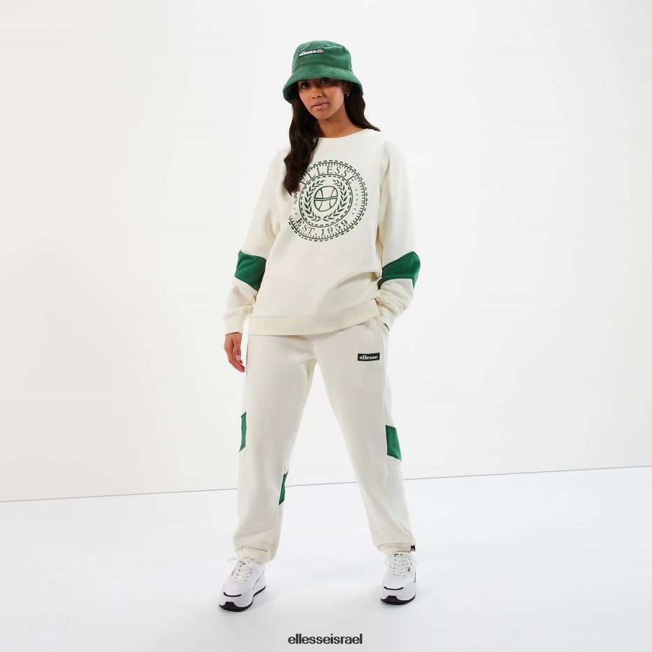 Ellesse הַלבָּשָׁה צבע קרם נשים מכנס ג'וג מכנס 8T0ZPV121