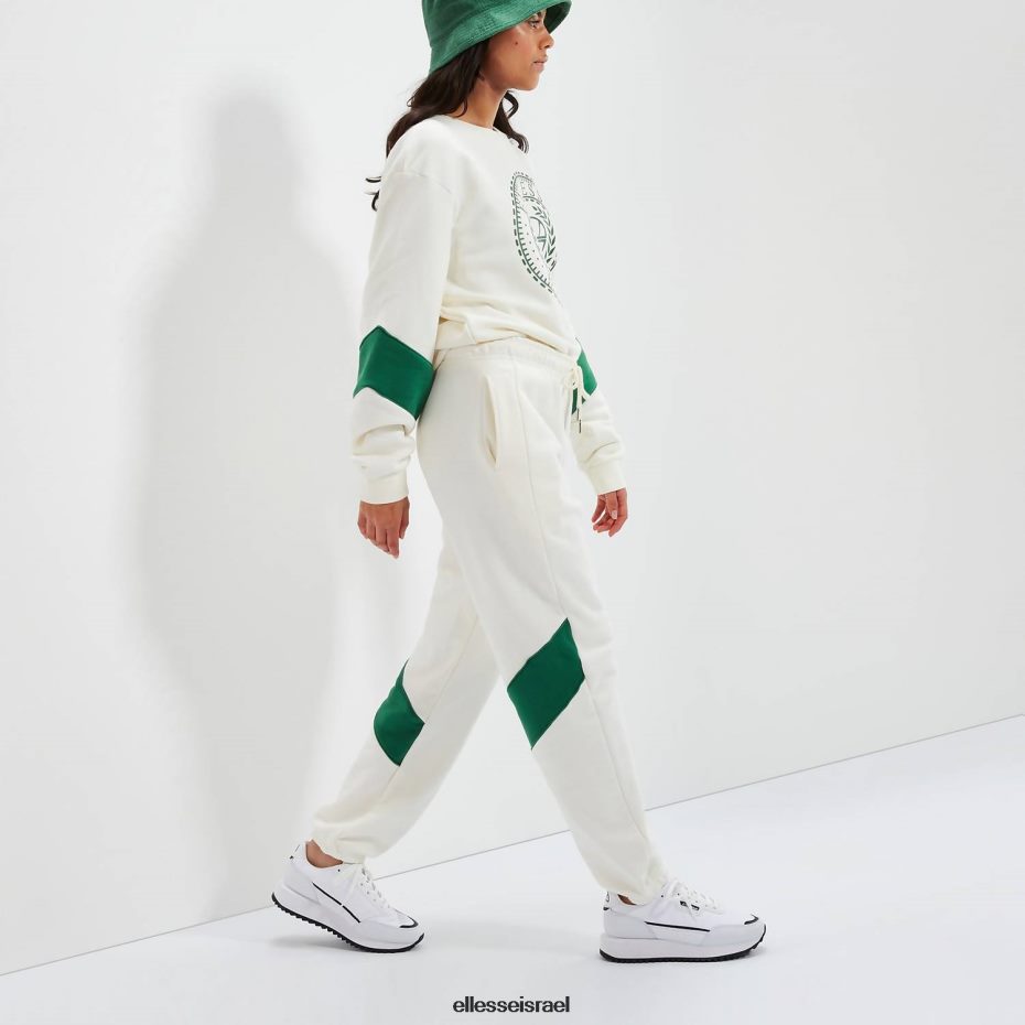 Ellesse הַלבָּשָׁה צבע קרם נשים מכנס ג'וג מכנס 8T0ZPV121