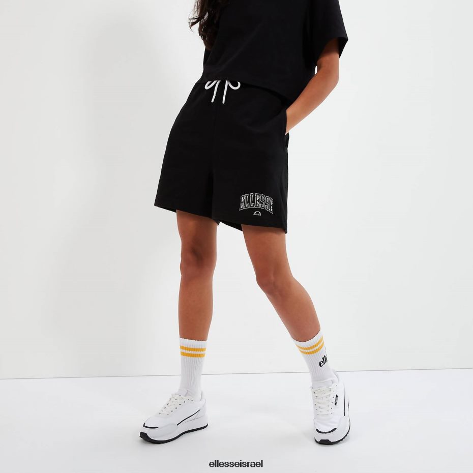 Ellesse הַלבָּשָׁה שָׁחוֹר נשים שרינה קצרה 8T0ZPV127
