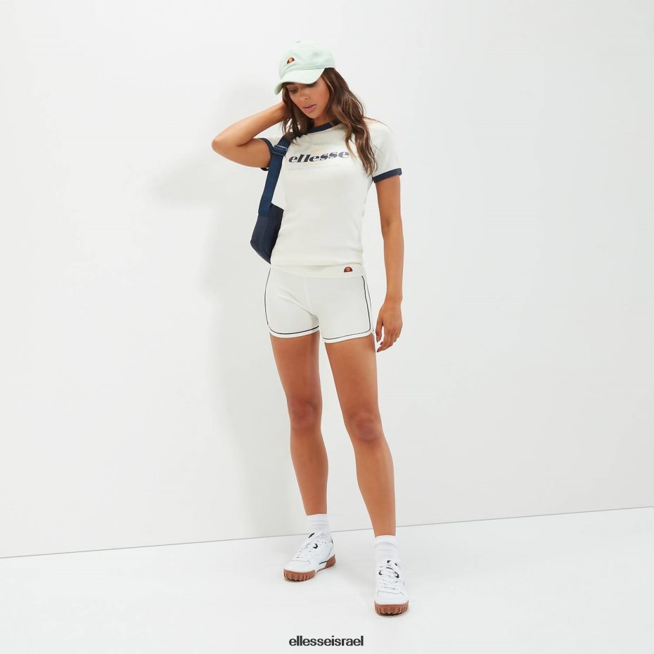 Ellesse הַלבָּשָׁה צבע קרם נשים להתרחק קצר 8T0ZPV129