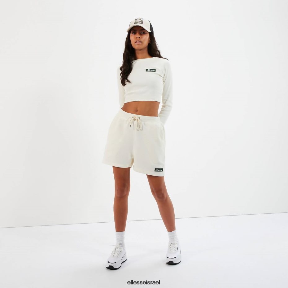 Ellesse הַלבָּשָׁה צבע קרם נשים שני קצר 8T0ZPV130