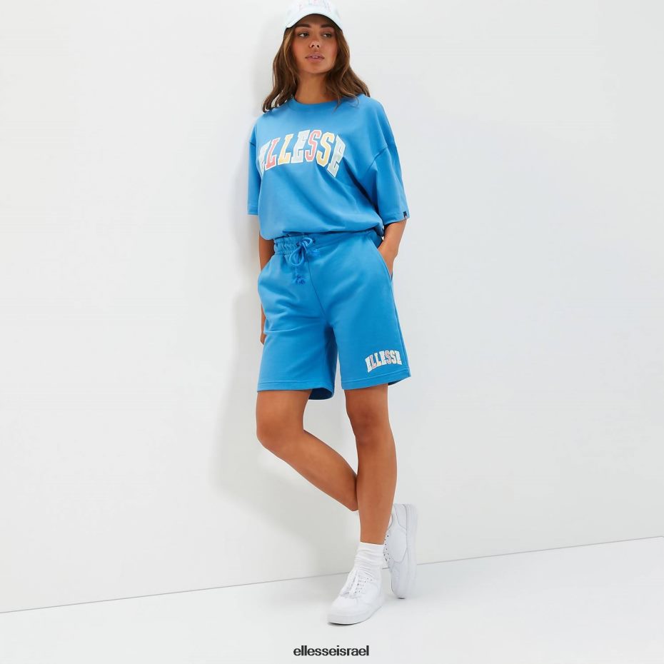 Ellesse הַלבָּשָׁה כְּחוֹל לִשְׁנֵי הַמִינִים מקלט קצר 8T0ZPV141