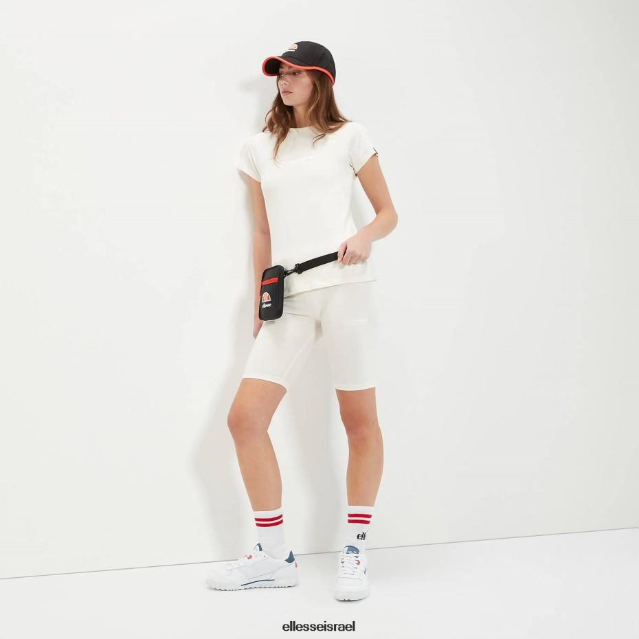 Ellesse הַלבָּשָׁה צבע קרם נשים סוגן קצר 8T0ZPV144
