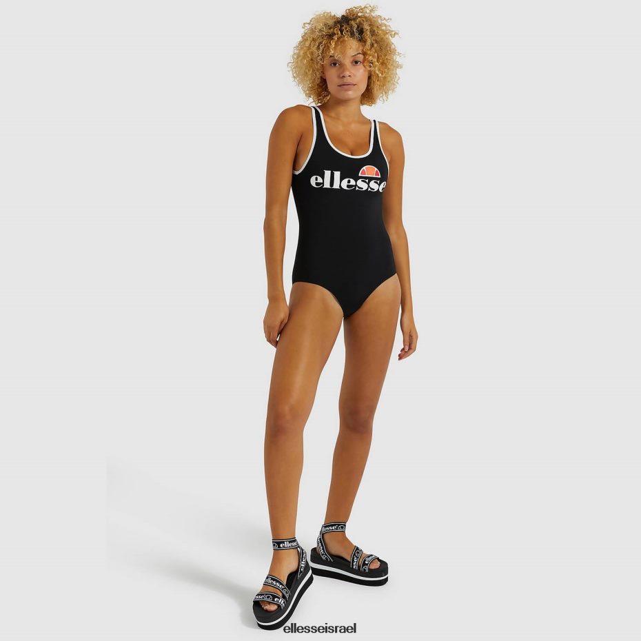 Ellesse הַלבָּשָׁה שָׁחוֹר נשים בגד ים לילי 8T0ZPV155