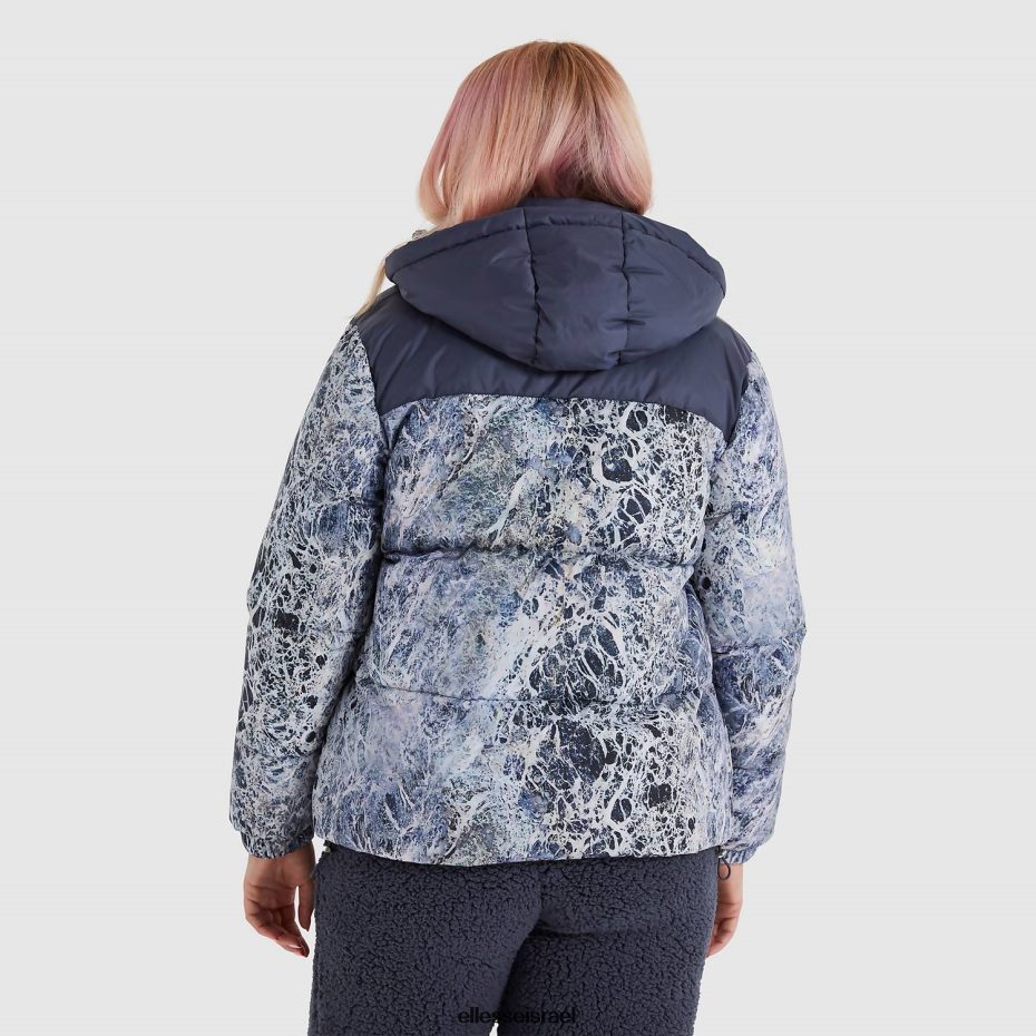Ellesse הַלבָּשָׁה חיל הים נשים ז'קט מרופד סנסו 8T0ZPV158