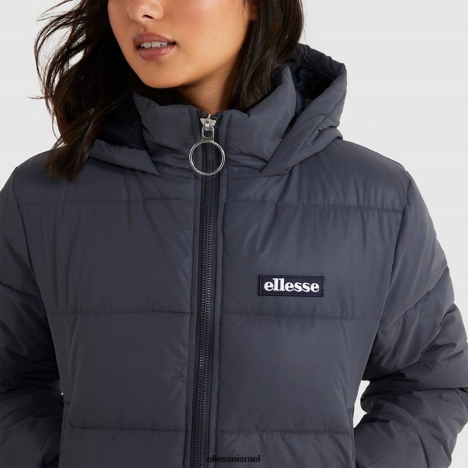 Ellesse הַלבָּשָׁה כחול כהה נשים ז'קט מרופד פאנה 8T0ZPV162