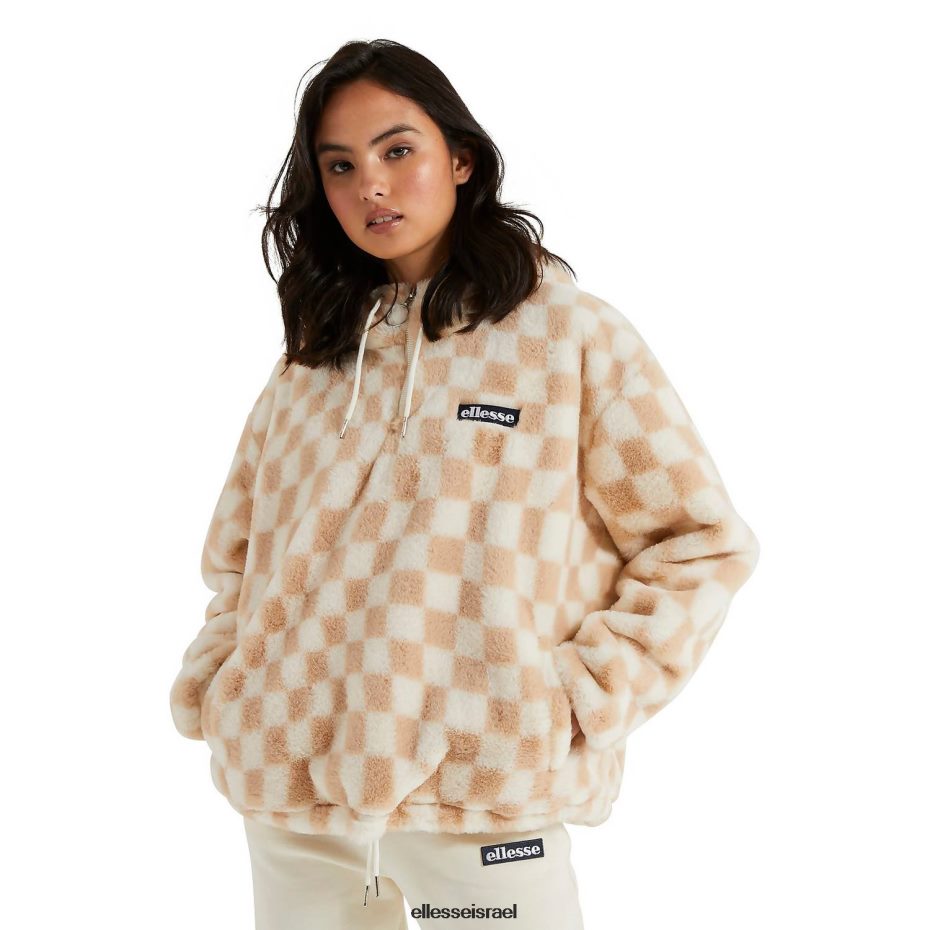 Ellesse הַלבָּשָׁה צבע קרם נשים ז'קט ג'וליאן 8T0ZPV164