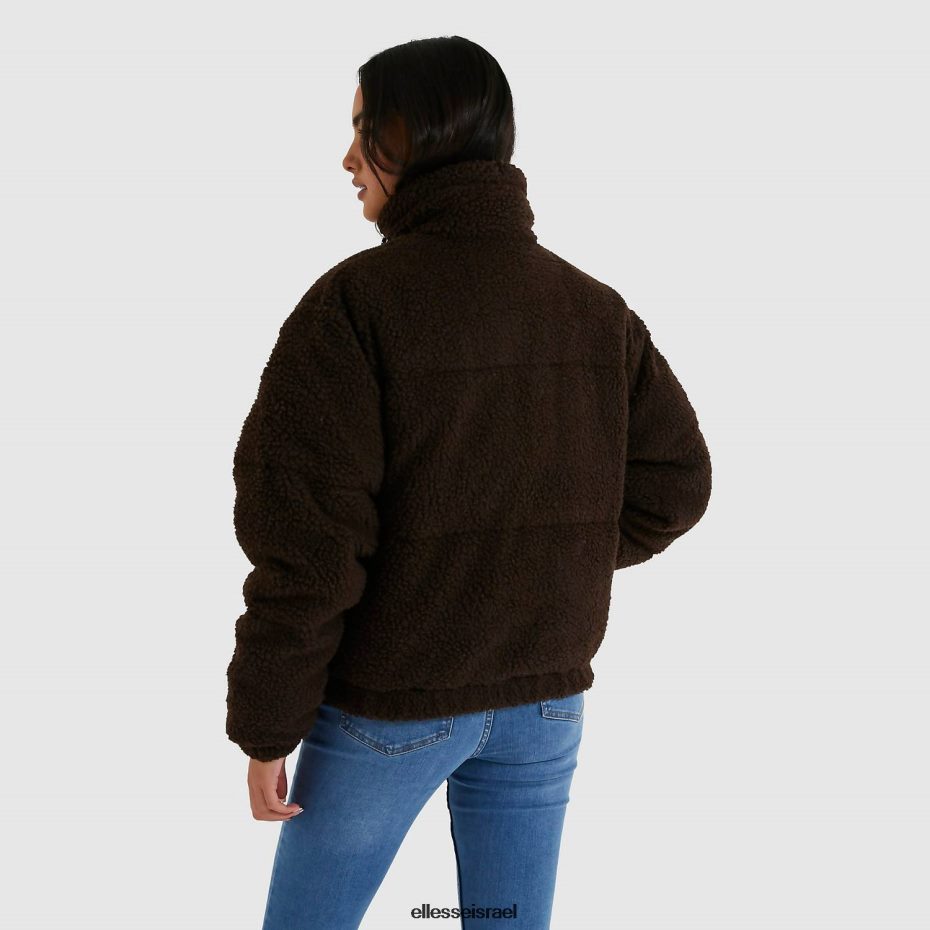 Ellesse הַלבָּשָׁה חום נשים ז'קט מרופד מולליס 8T0ZPV165