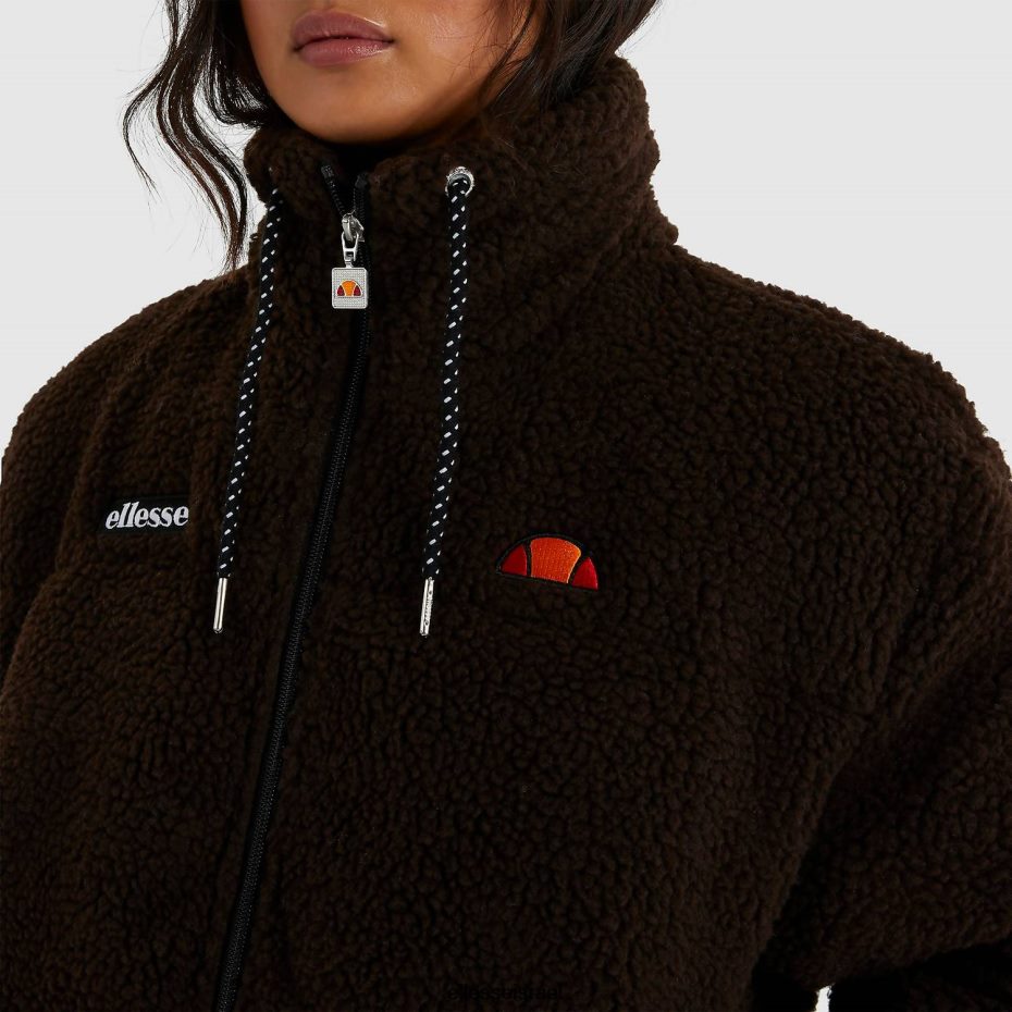 Ellesse הַלבָּשָׁה חום נשים ז'קט מרופד מולליס 8T0ZPV165