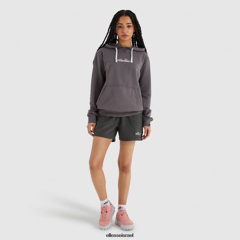 Ellesse הַלבָּשָׁה חוואר אפור כהה נשים תוכן קפוצ'ון 8T0ZPV176