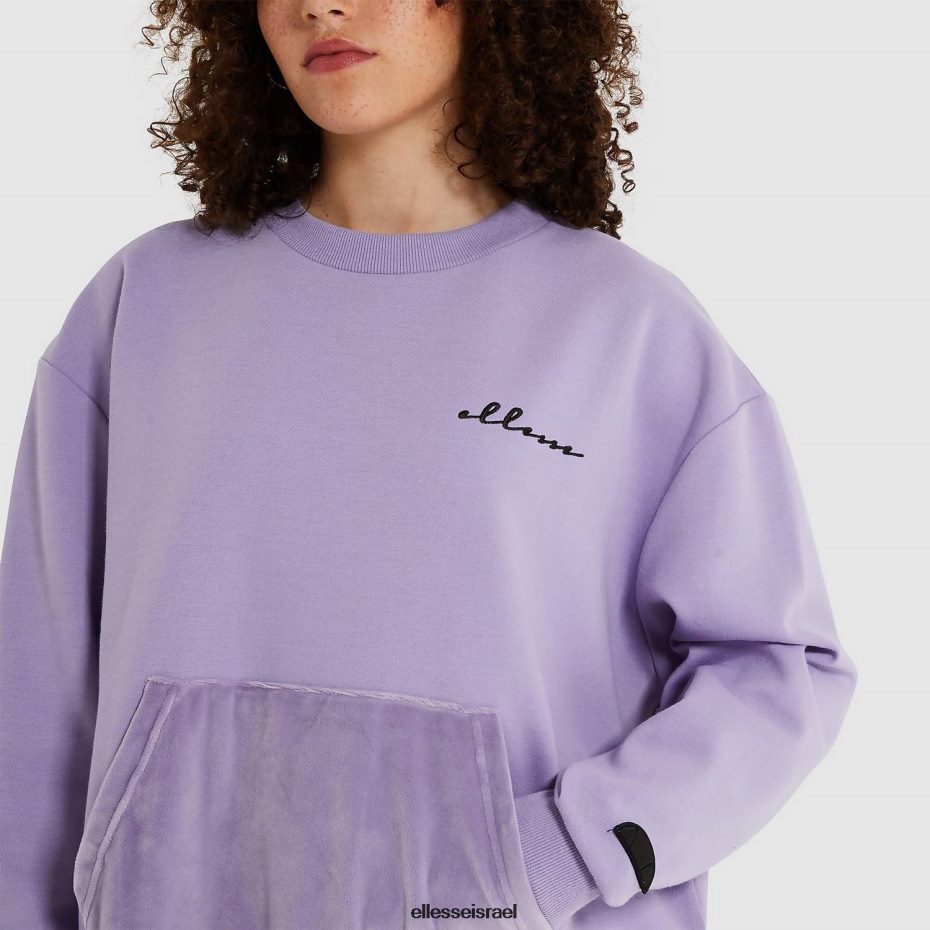Ellesse הַלבָּשָׁה סָגוֹל נשים סווטשירטים קיראיים 8T0ZPV181