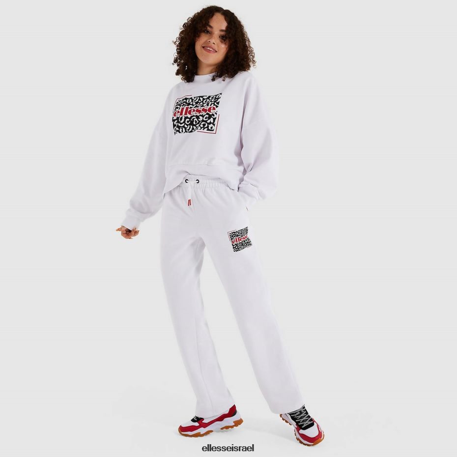 Ellesse הַלבָּשָׁה לבן נשים מכנסי ריצה של גן חיות 8T0ZPV182