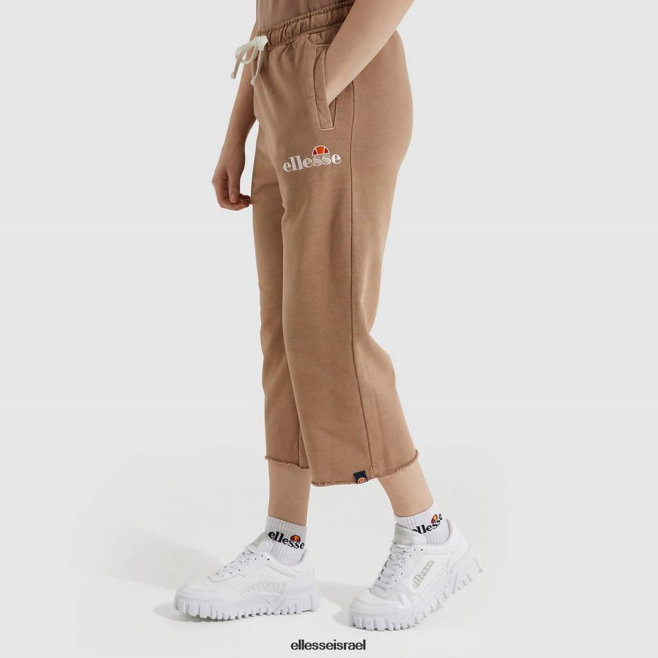 Ellesse הַלבָּשָׁה חום נשים מכנסי ריצה קצוצים של טרן 8T0ZPV185