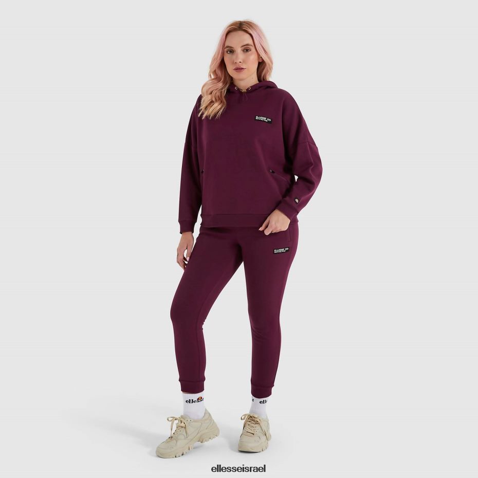 Ellesse הַלבָּשָׁה סגול כהה נשים מכנסי ג'וג טרמינילו 8T0ZPV193
