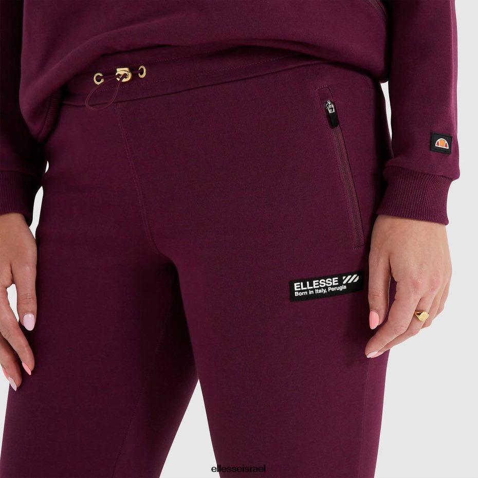 Ellesse הַלבָּשָׁה סגול כהה נשים מכנסי ג'וג טרמינילו 8T0ZPV193