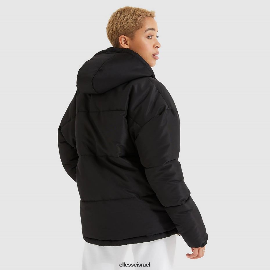 Ellesse הַלבָּשָׁה שָׁחוֹר נשים ז'קט מרופד פג'ו 8T0ZPV1