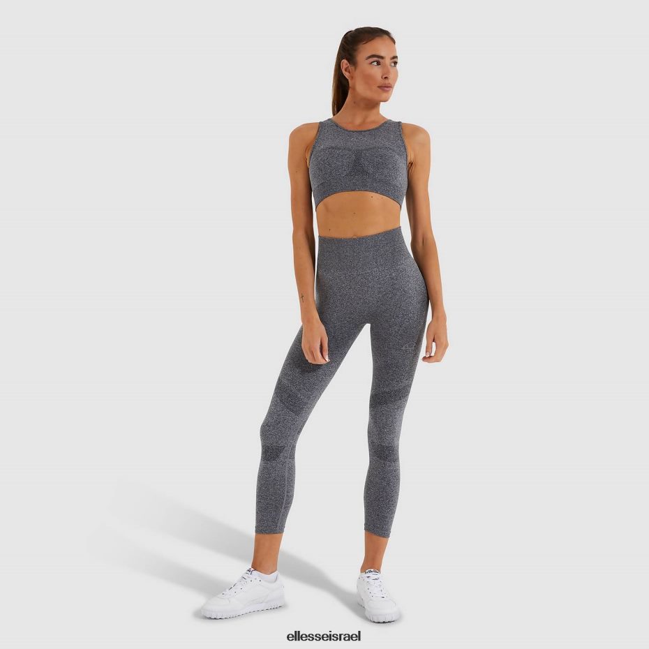 Ellesse הַלבָּשָׁה חוואר אפור נשים אפוד קצוץ בוער 8T0ZPV200