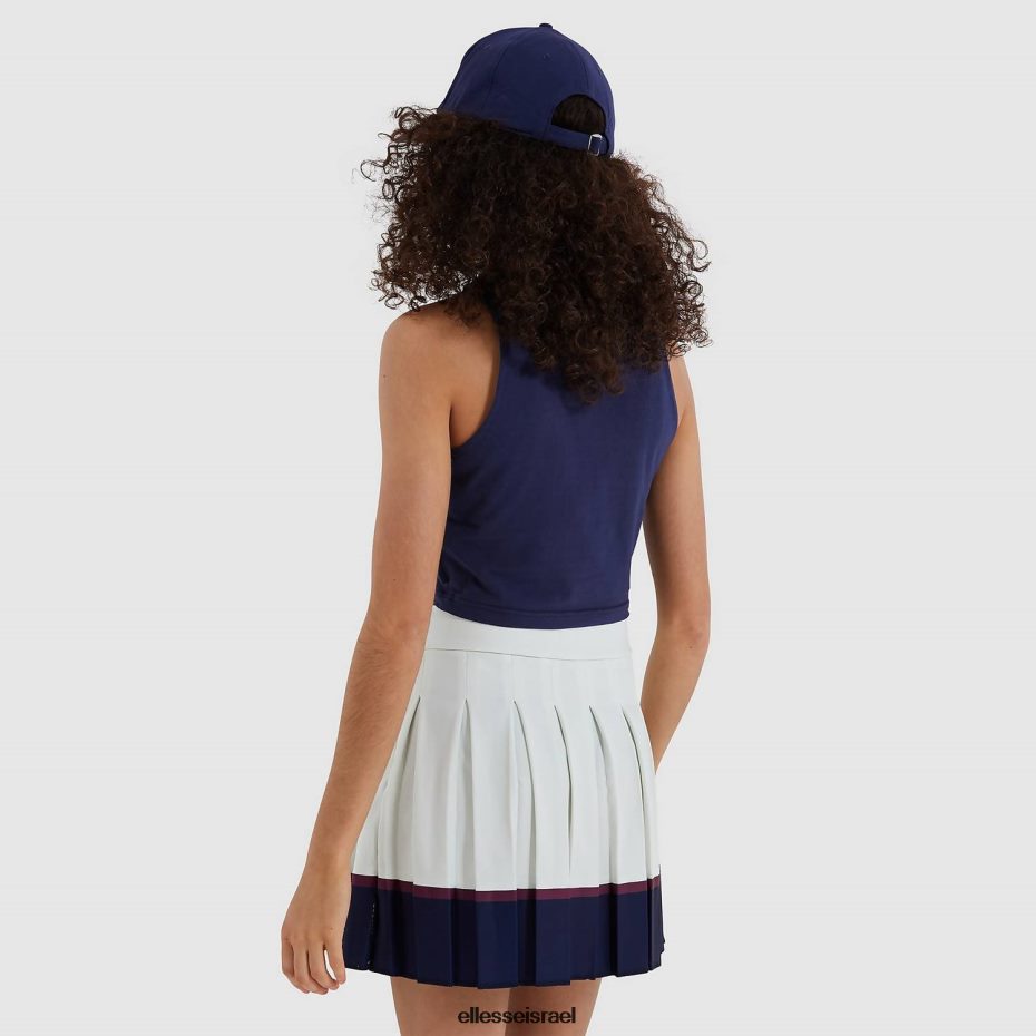 Ellesse הַלבָּשָׁה חיל הים נשים אפוד קצוץ על גבי 8T0ZPV213