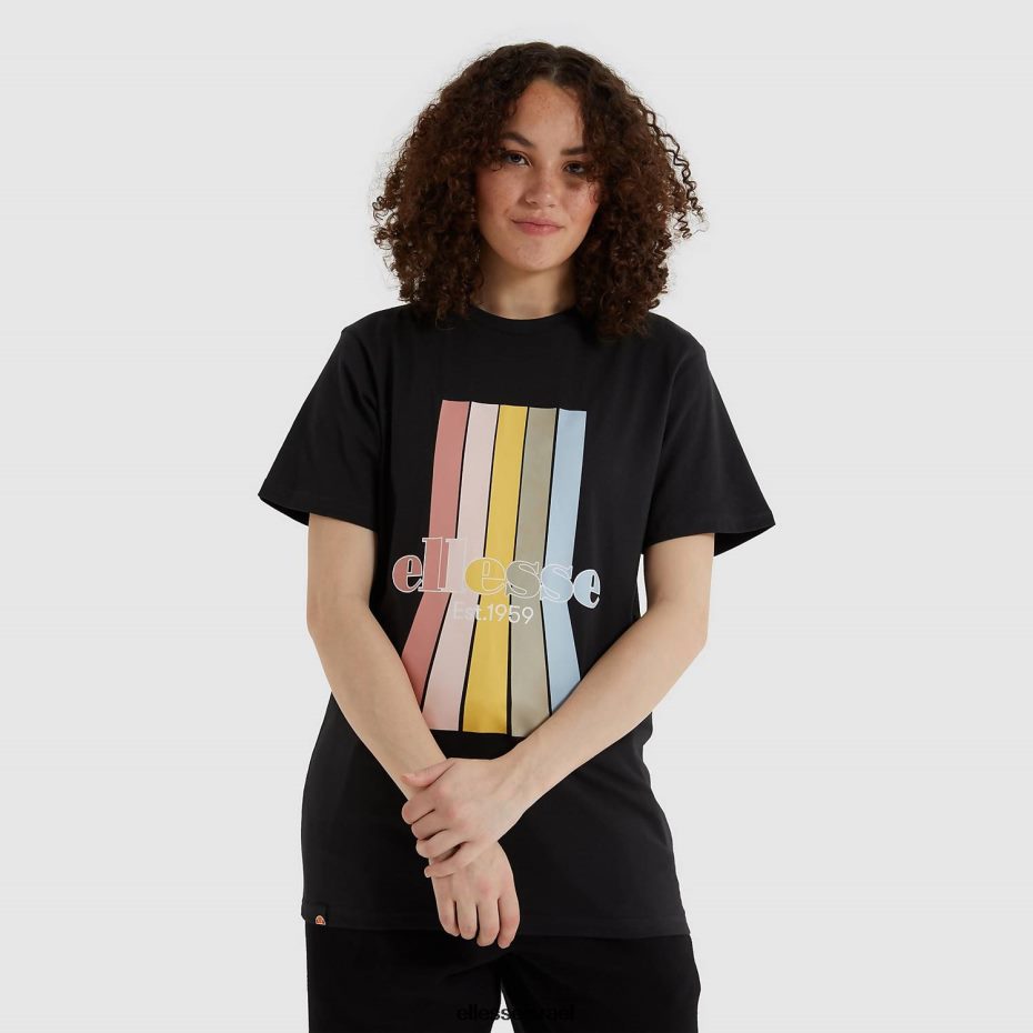 Ellesse הַלבָּשָׁה שָׁחוֹר נשים טי לבנדר שטוף 8T0ZPV218