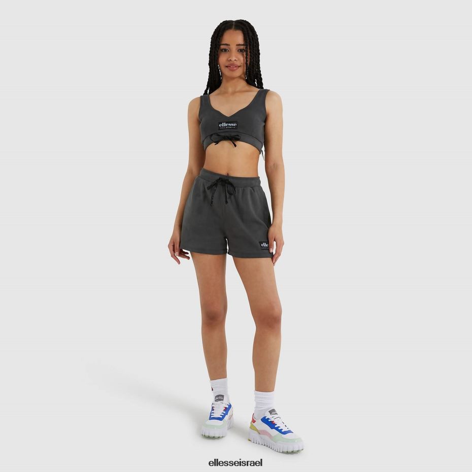 Ellesse הַלבָּשָׁה שָׁחוֹר נשים חולצת חזייה אורגנית 8T0ZPV219