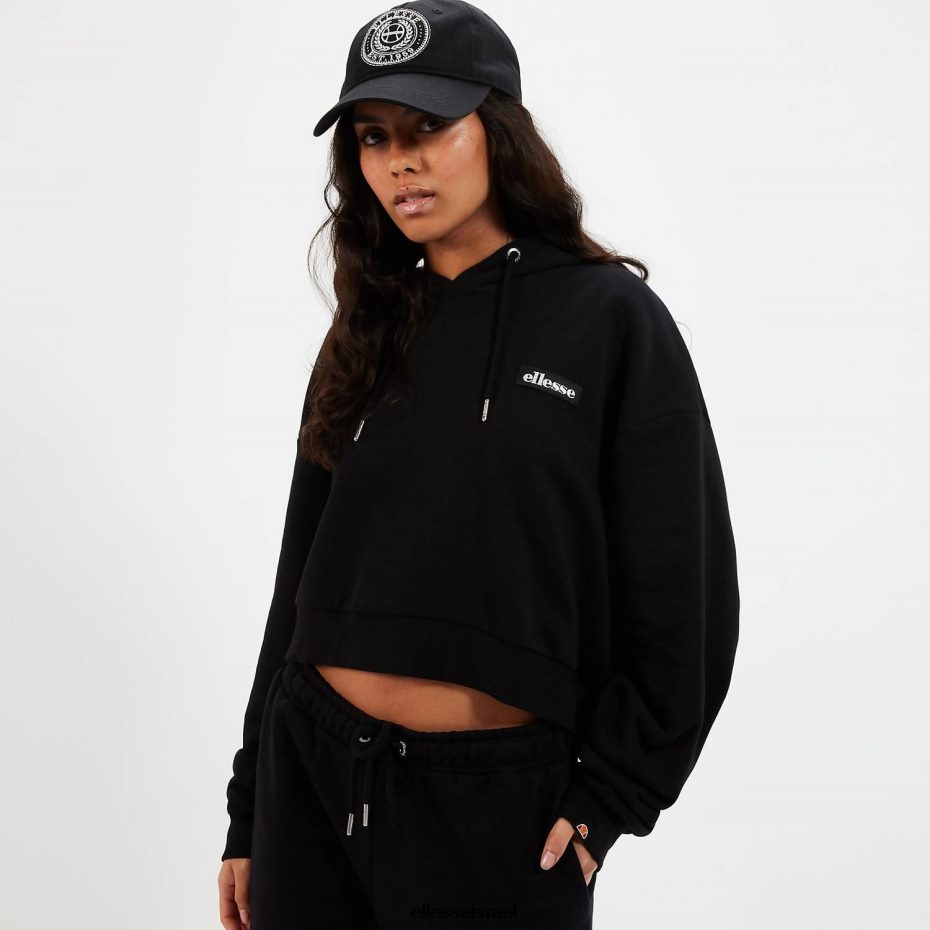 Ellesse הַלבָּשָׁה שָׁחוֹר נשים הילה קפוצ'ון 8T0ZPV21