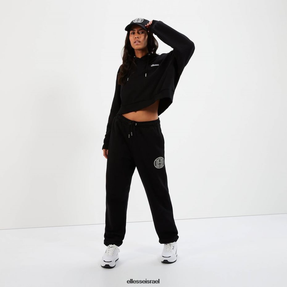 Ellesse הַלבָּשָׁה שָׁחוֹר נשים הילה קפוצ'ון 8T0ZPV21
