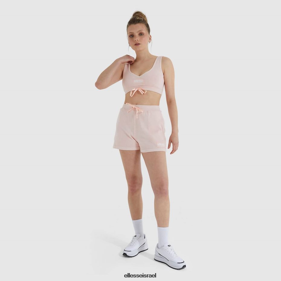 Ellesse הַלבָּשָׁה ורוד בהיר נשים חולצת חזייה אורגנית ורוד 8T0ZPV220