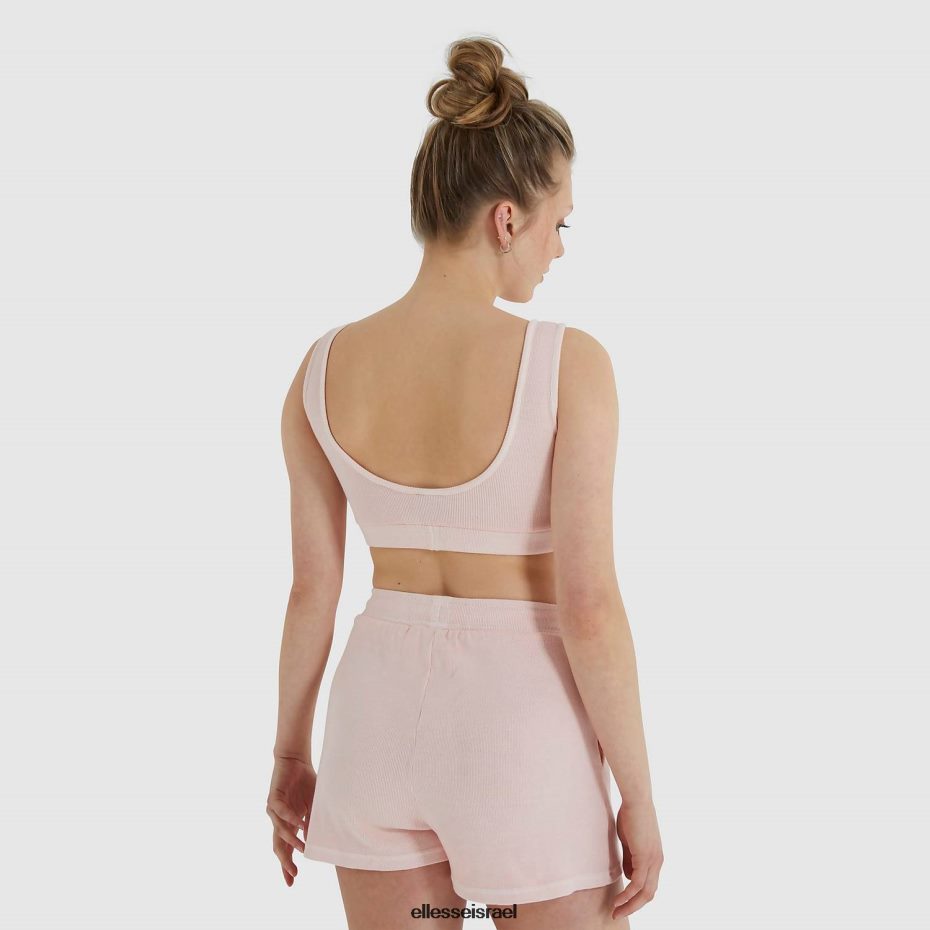 Ellesse הַלבָּשָׁה ורוד בהיר נשים חולצת חזייה אורגנית ורוד 8T0ZPV220