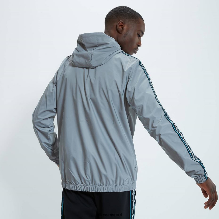 Ellesse הַלבָּשָׁה מחזיר אור גברים מעיל לנדרוס עם רוכסן מלא 8T0ZPV267