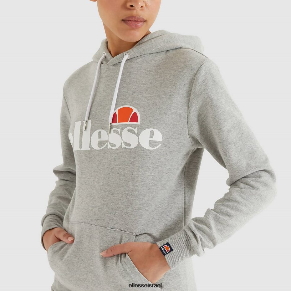Ellesse הַלבָּשָׁה חוואר אפור נשים טוריס הו הודי 8T0ZPV26