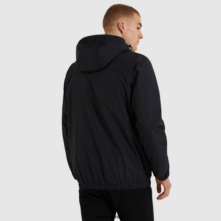 Ellesse הַלבָּשָׁה שָׁחוֹר גברים מעיל טרצו 8T0ZPV272