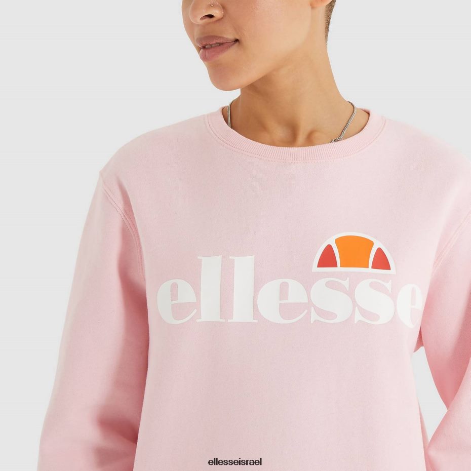 Ellesse הַלבָּשָׁה ורוד בהיר נשים סווטשירט אגטה 8T0ZPV29