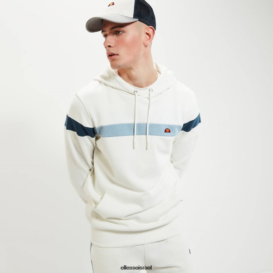 Ellesse הַלבָּשָׁה צבע קרם גברים קפוצ'ון פייטרו מעל הראש 8T0ZPV313