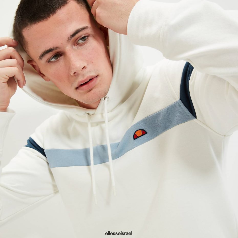 Ellesse הַלבָּשָׁה צבע קרם גברים קפוצ'ון פייטרו מעל הראש 8T0ZPV313